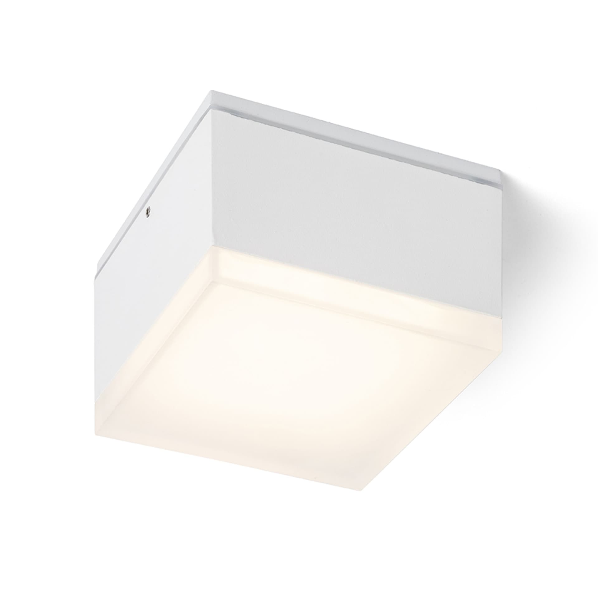 Plafonieră LED Rendl Orin SQ alb satinat 10W 230V IP54 3000K