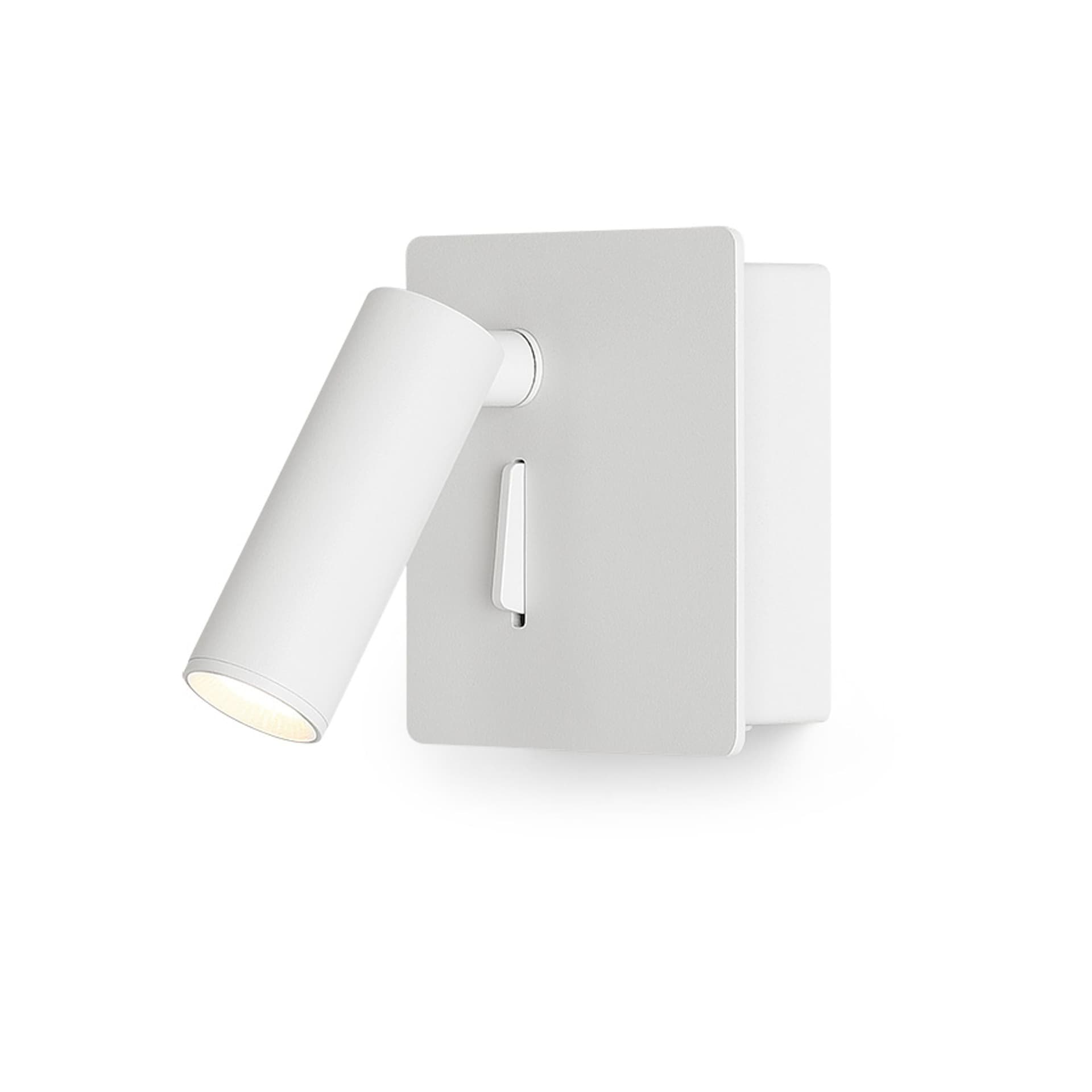 Aplica de perete Rendl alb, LED 3W, lumină caldă