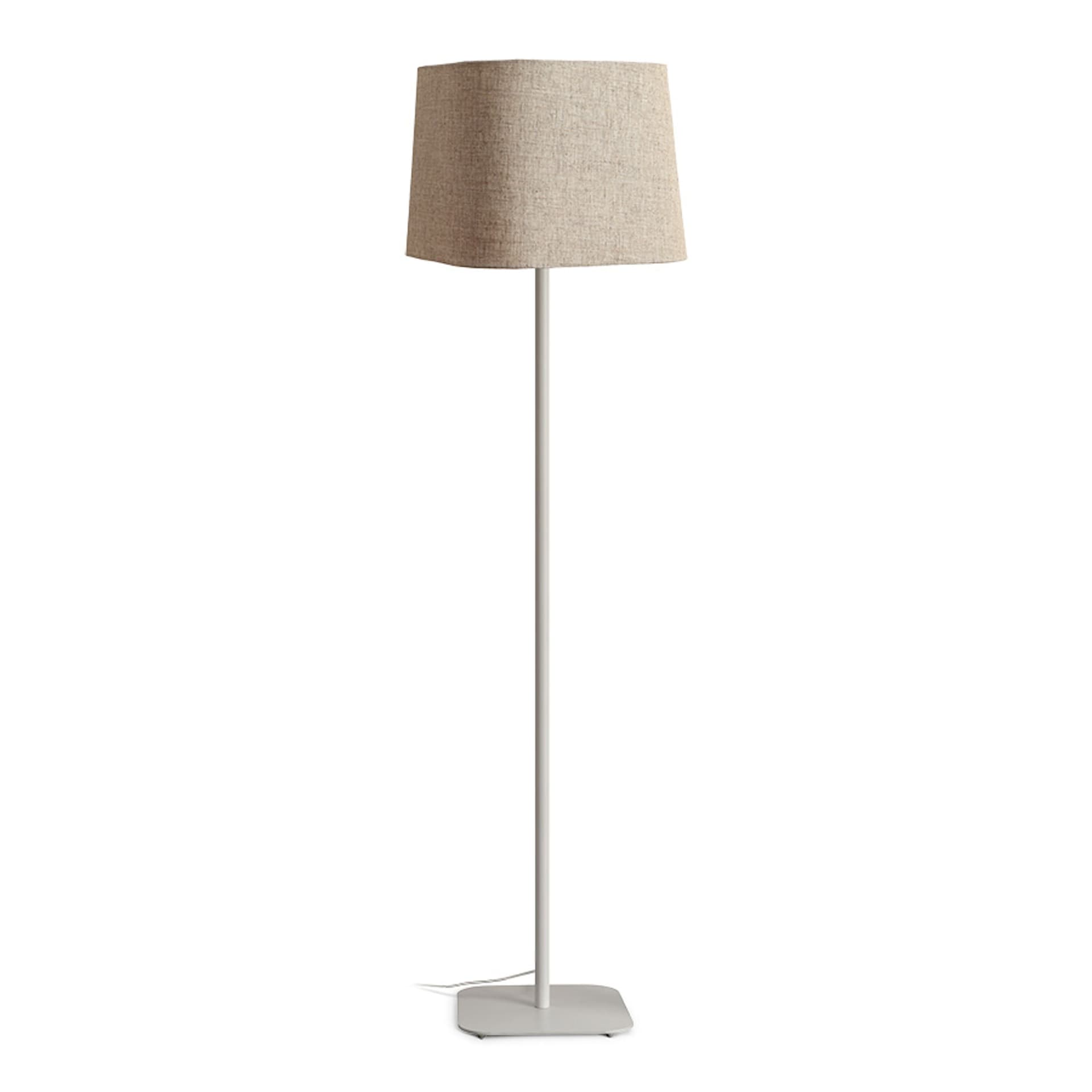 Lampă de podea Rendl Perth bej/alb 230V LED E27 15W