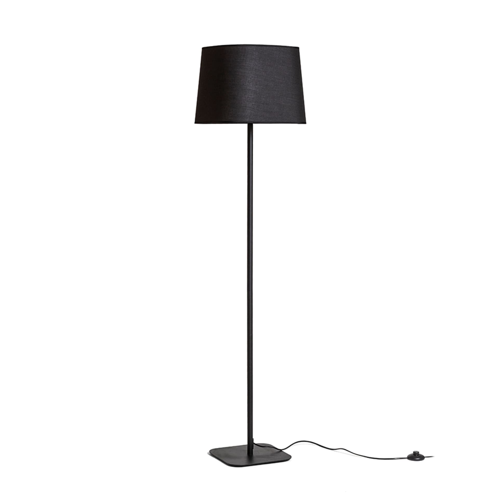 RENDL Perth bază de podea neagră 230V E27 15W