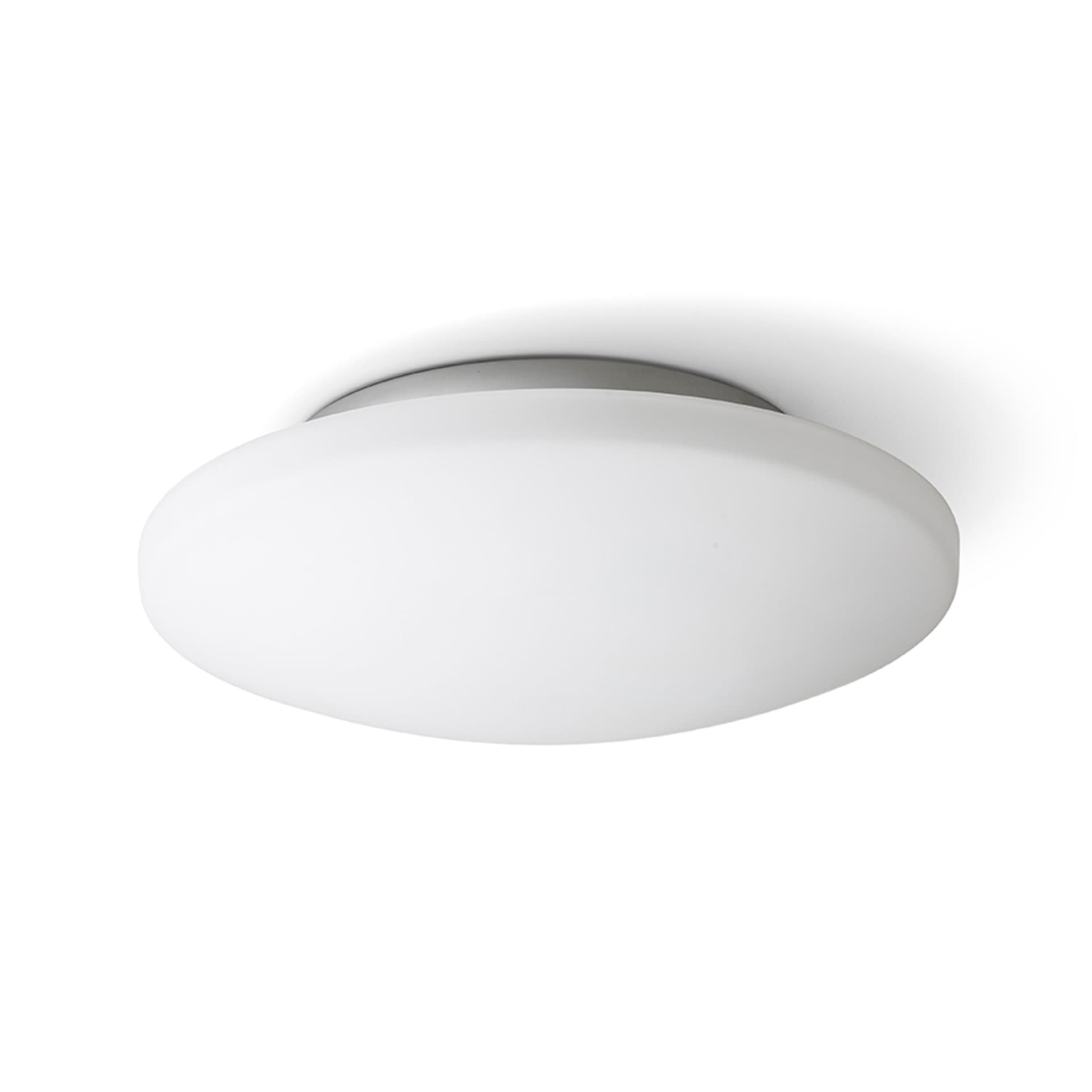 Plafonieră Rendl cu sticlă opal și lumină caldă, 24W