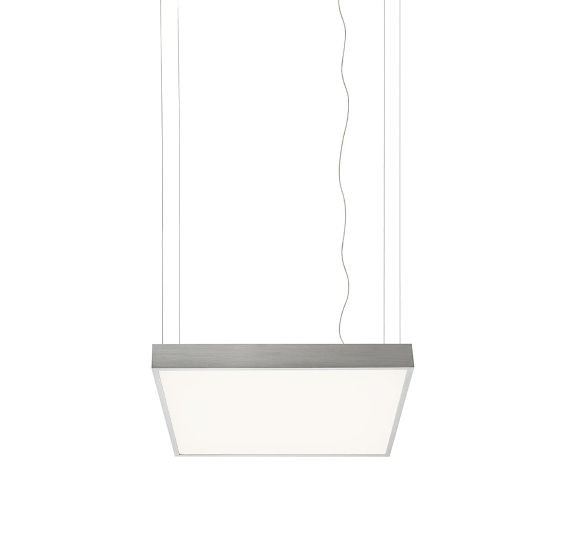 Corp suspendat LED Structural 55x55 cm, aluminiu, 230V, 48W, 3000K