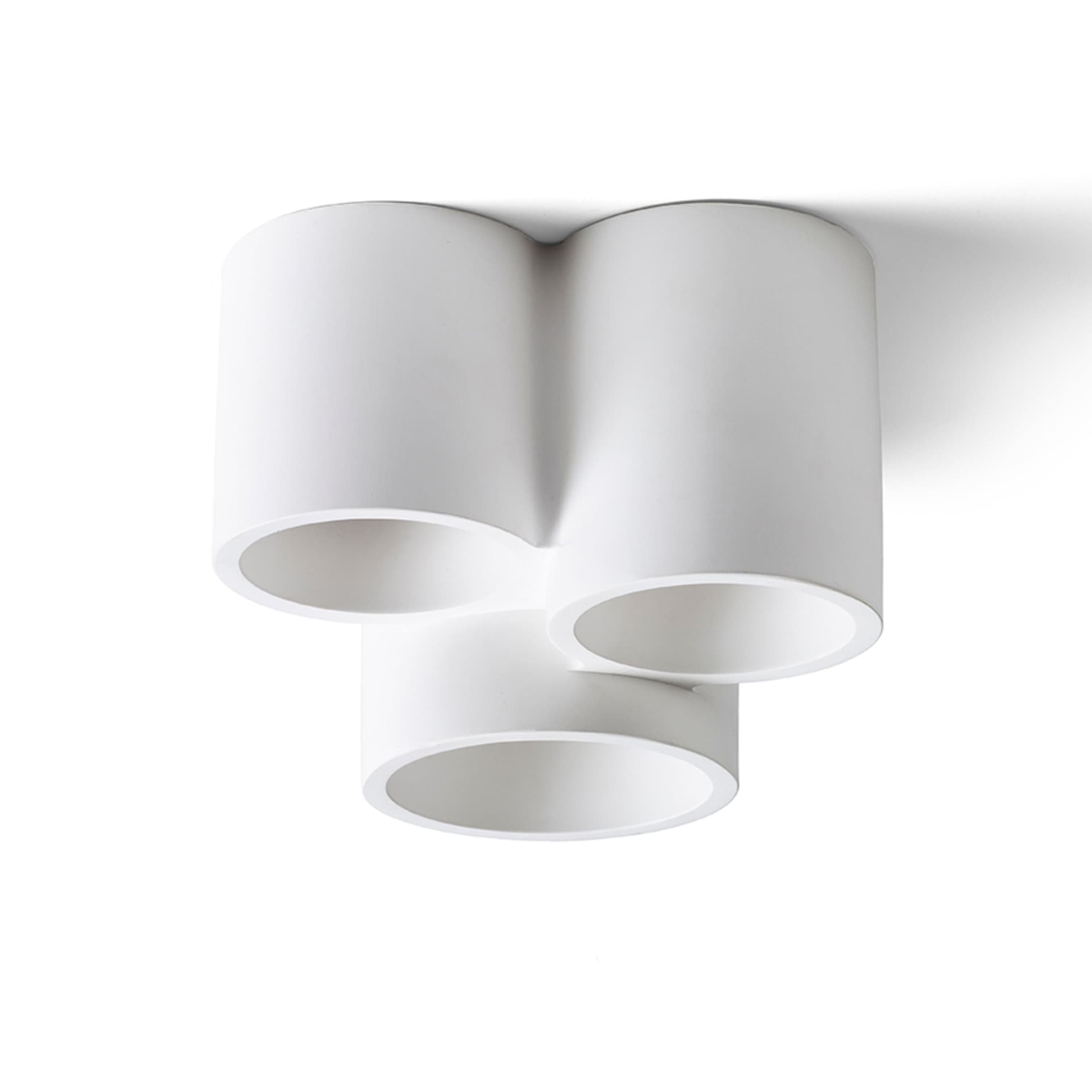 Spot încastrat în rigips Rendl GINA III, 230V, LED GU10, 3x5W