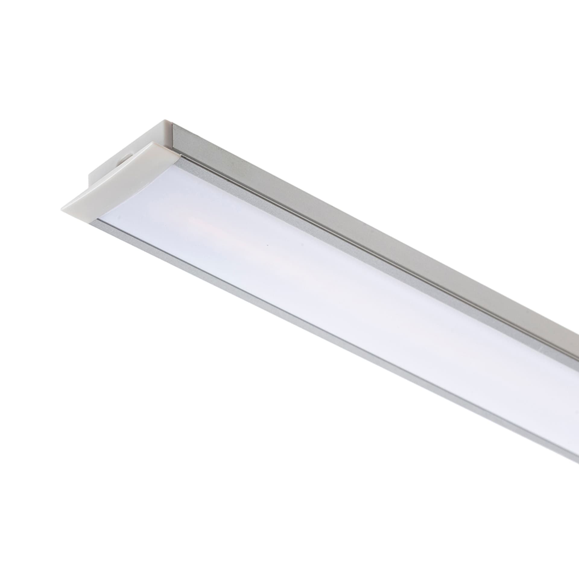 Profil LED încastrat Rendl Rendl A, 1 m, aluminiu mat
