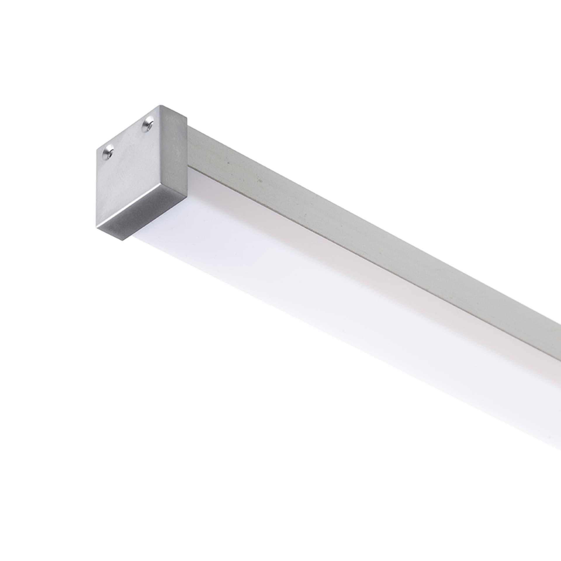 Profil LED Rendl D montaj aplicat 1 m aluminiu/acrilic mat