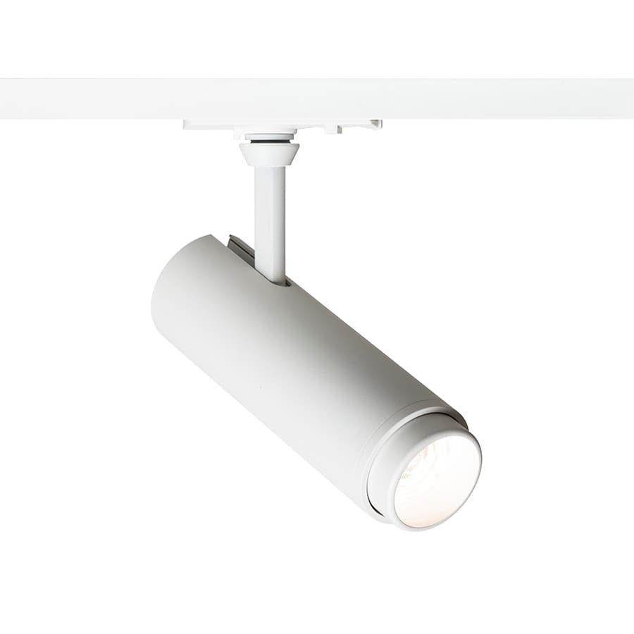 Spot pentru șină Rendl, alb, 12W, lumină reglabilă
