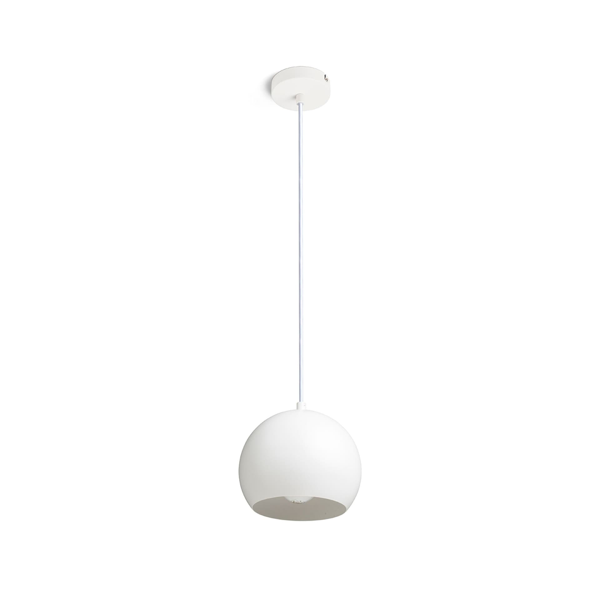 Suspensie AGNETA albă 230V LED E27 11W