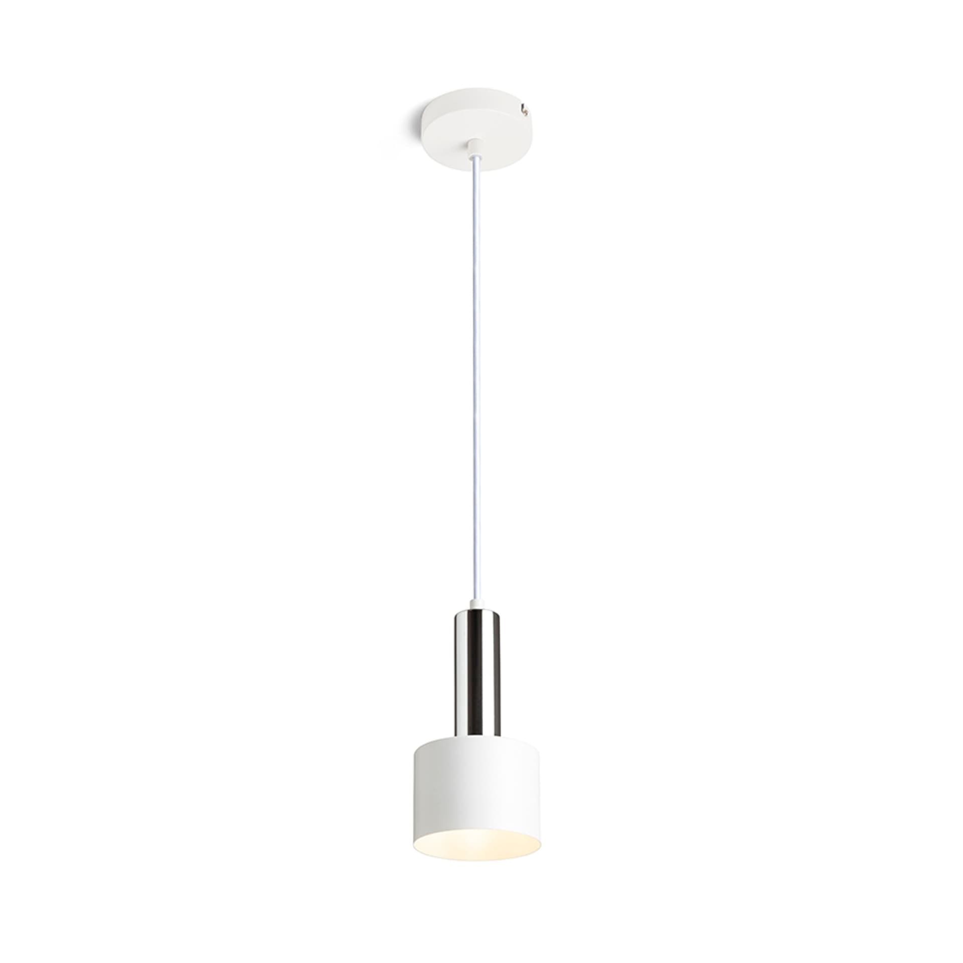 Suspensie Giulia 12 alb crom 230V LED E27 11W
