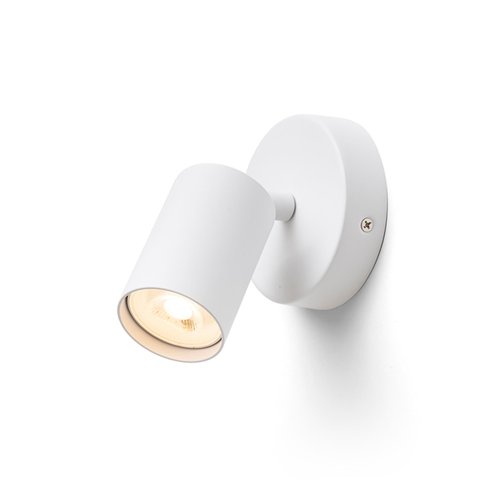 RENDL DUDE R aplicat pe suprafață alb 230V LED GU10 9W