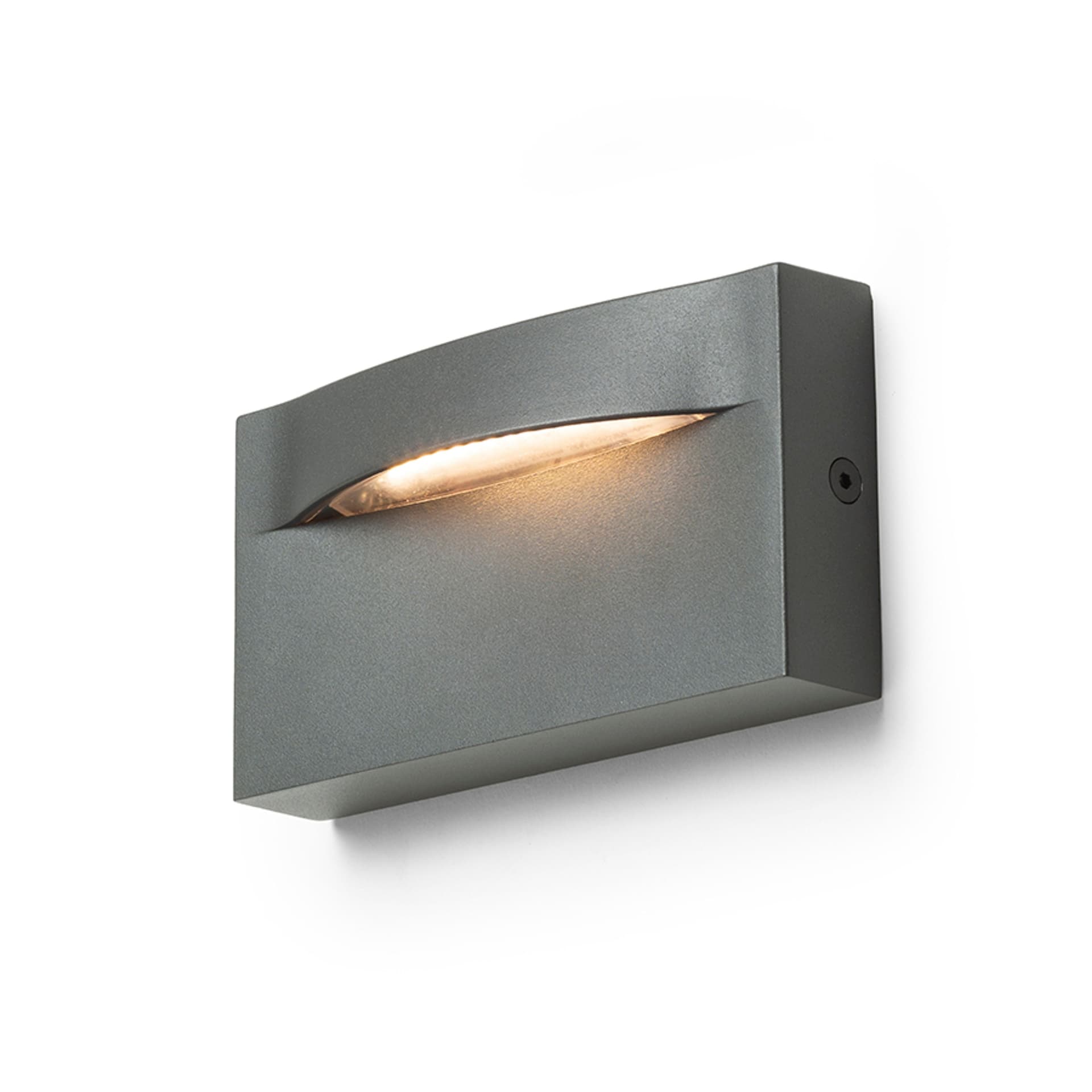 Aplică de perete Rendl Bobo RC, antracit, LED 8W, IP65, 3000K, 230V