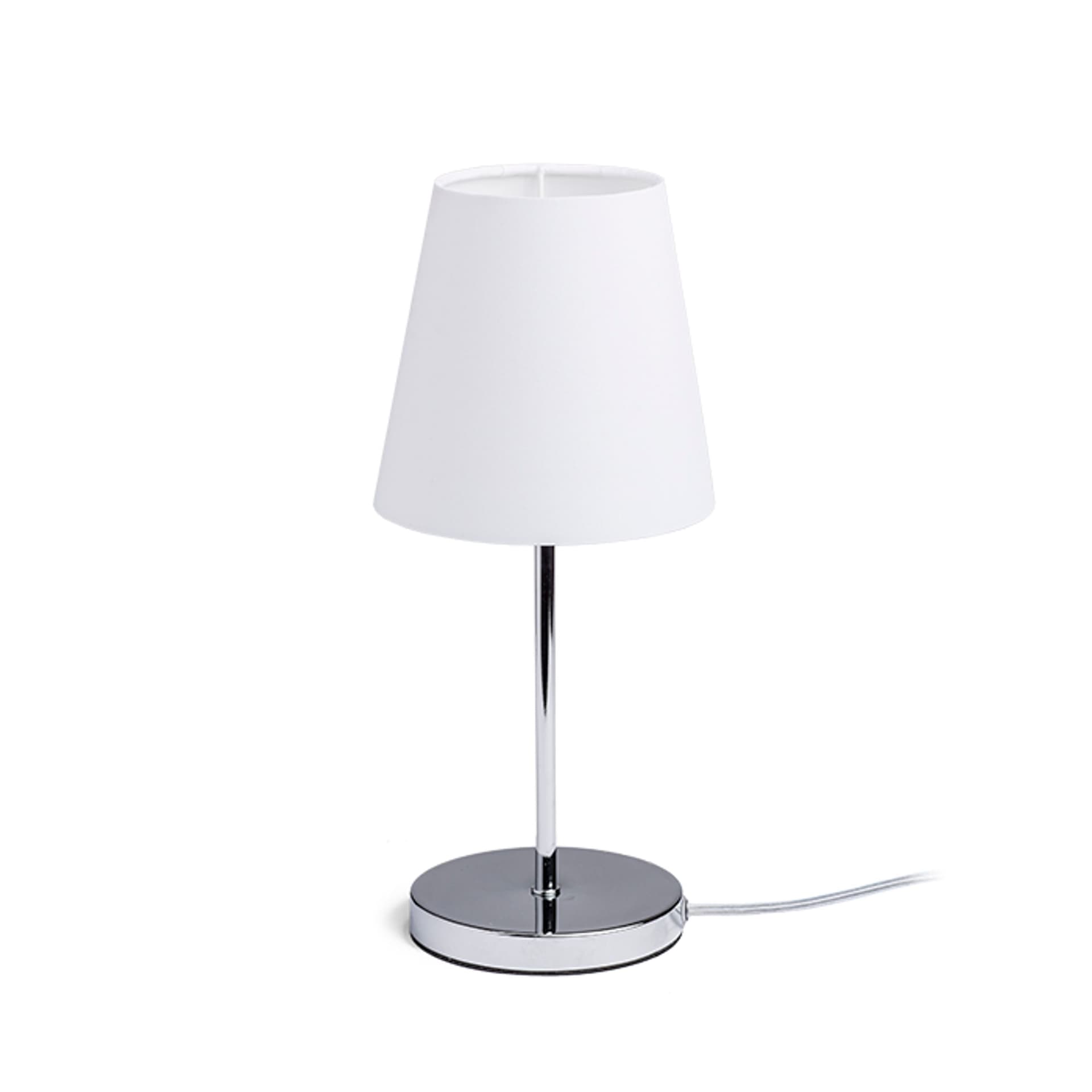 Lampă de masă Rendl NYC/CONNY 15/15 alb/crom E27 11W 230V