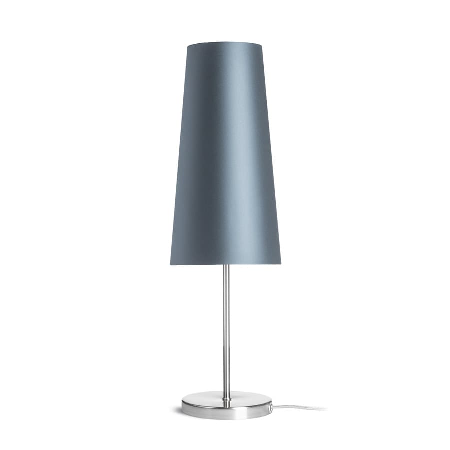 RENDL NYC/CONNY 15/30 de masă Monaco petrol/argintiu PVC/nichel 230V LED E27 11W