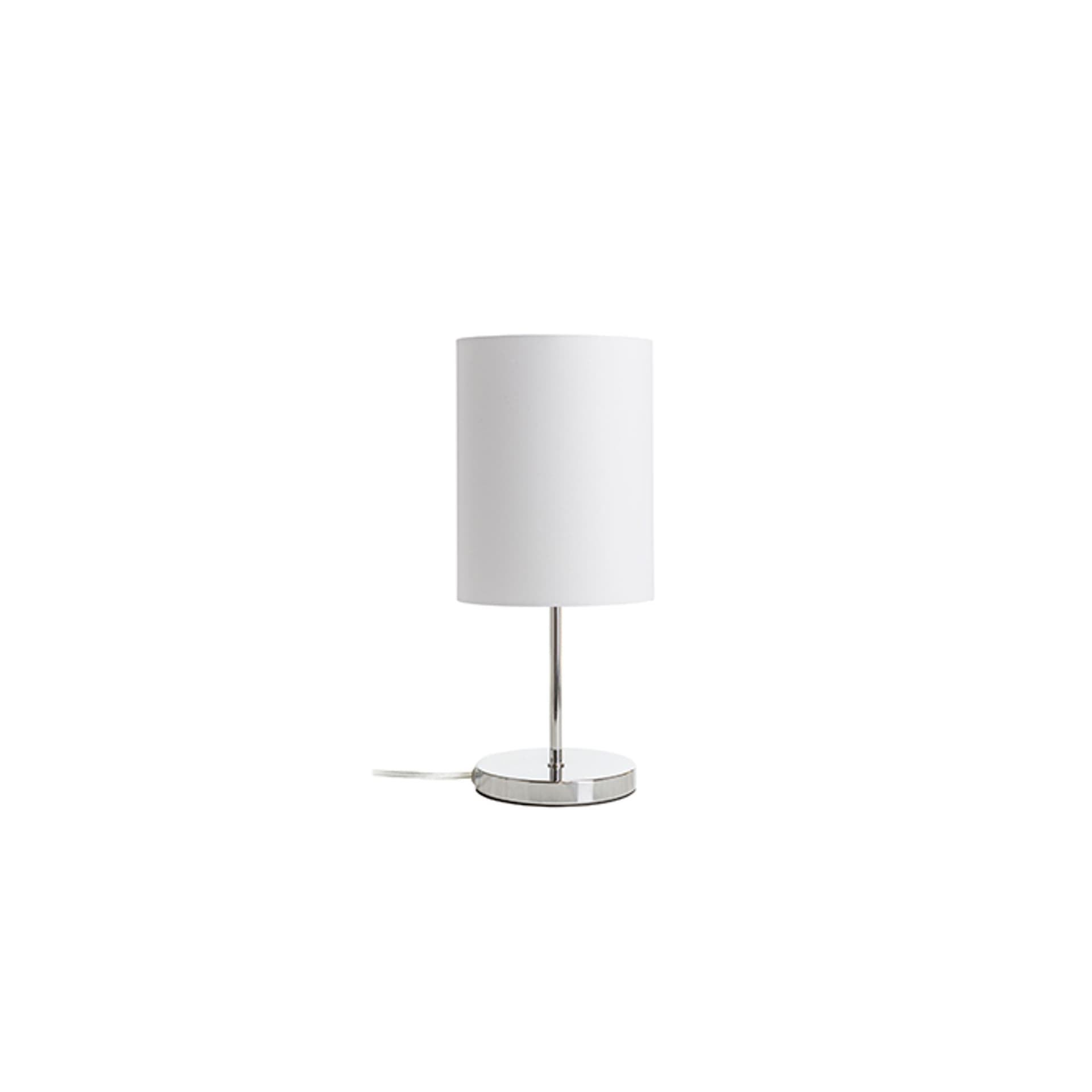 Lampă de masă Rendl NYC/RON 15/20 alb/crom 230V LED E27 15W