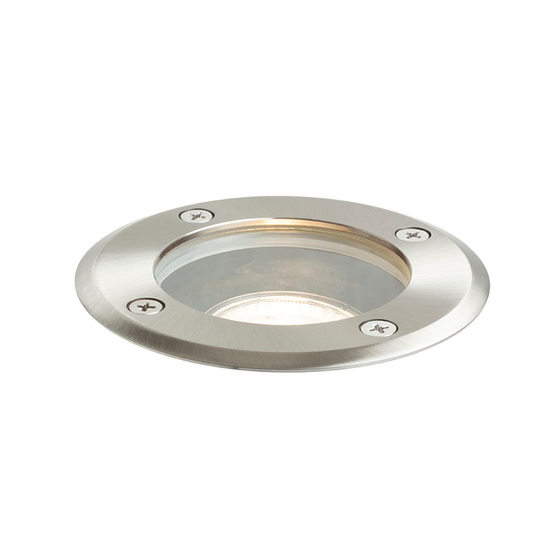 Spot încastrat Rendl Orbu, oțel inoxidabil, GU10, 15W, IP67