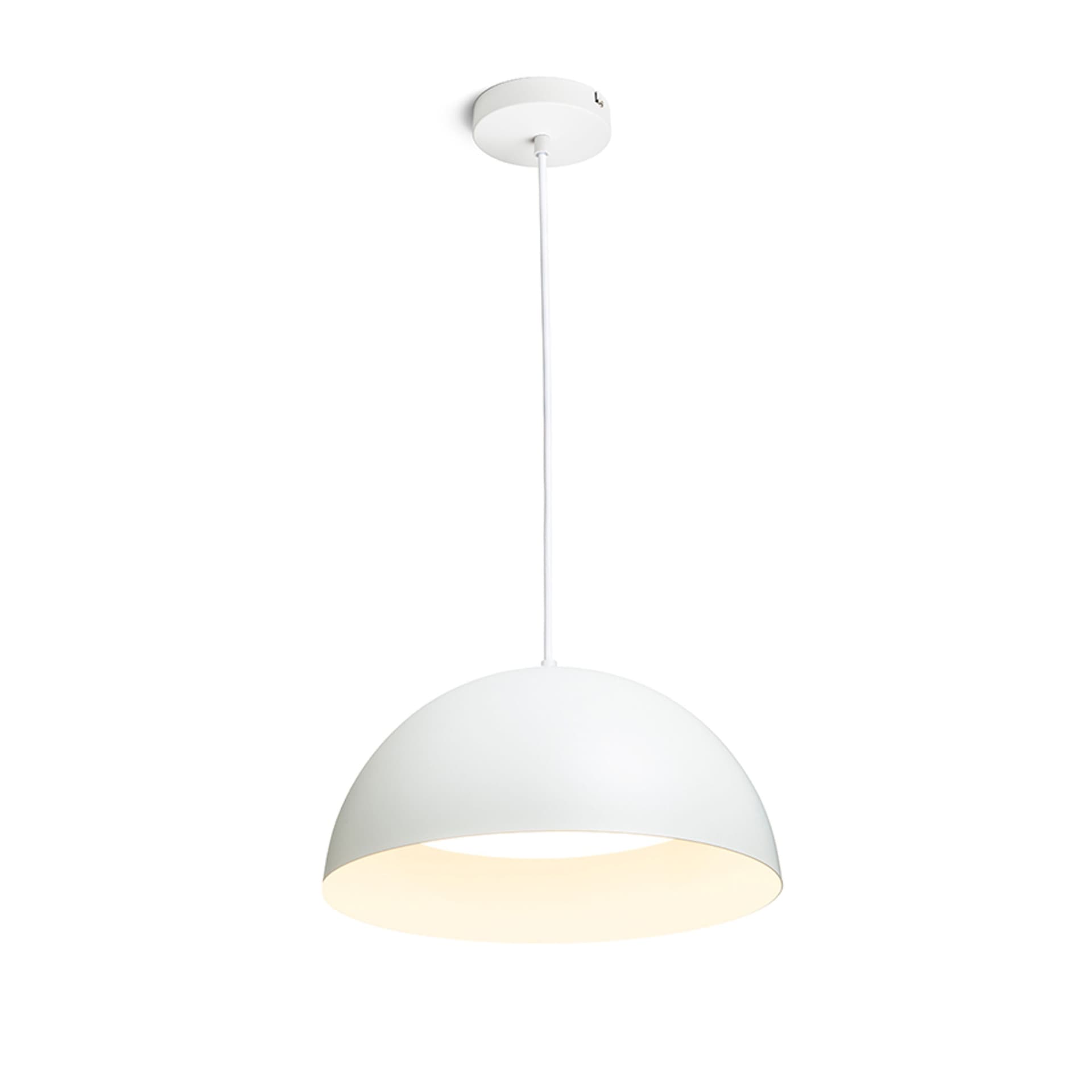 Rendl Gladys 40 suspendat alb/alb 230V LED E27 30W