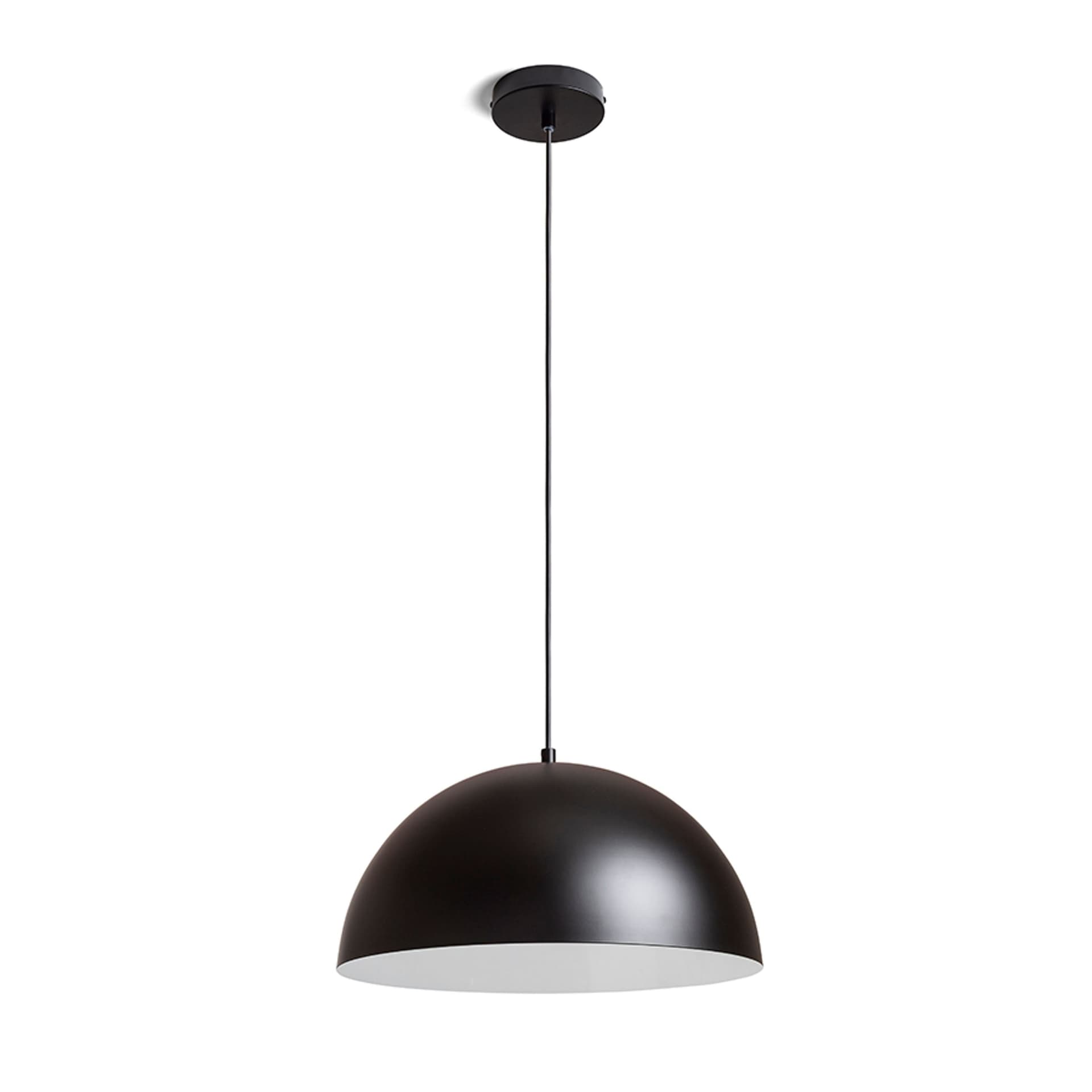 Suspensie Rendl Gladys 40 negru/alb 230V LED E27 30W