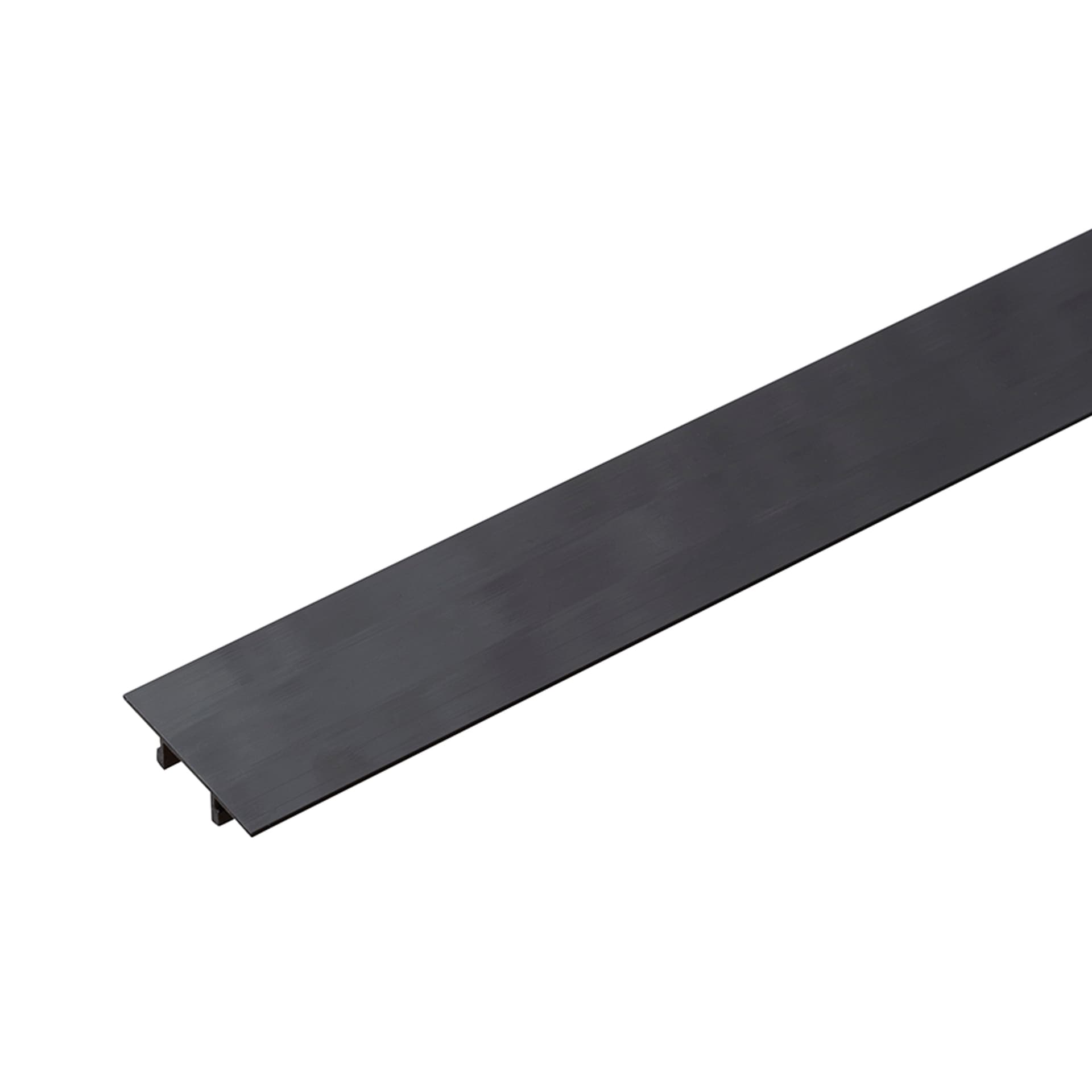 Capac șină 1F, 1 m, negru