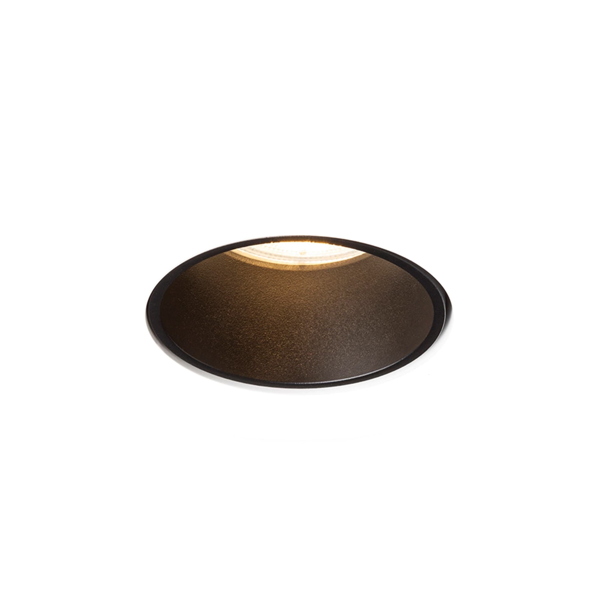RENDL Daytona spot încastrat în rigips negru 230V LED GU10 8W