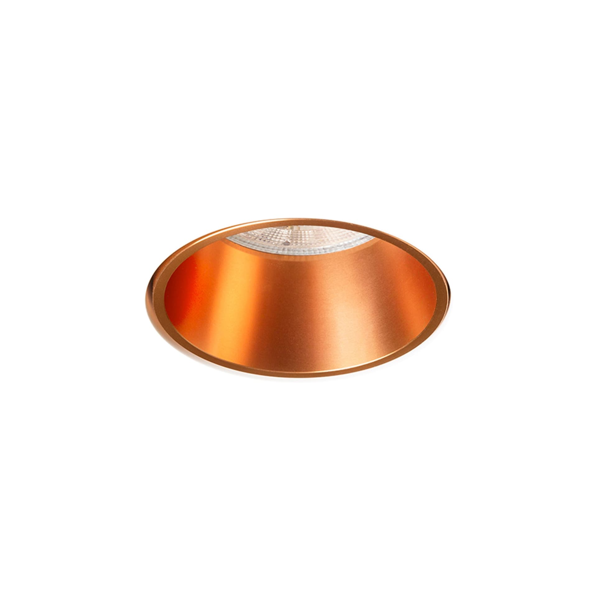 Spot încastrat DAYTONA, cupru pieptănat, 230V, LED GU10, 8W