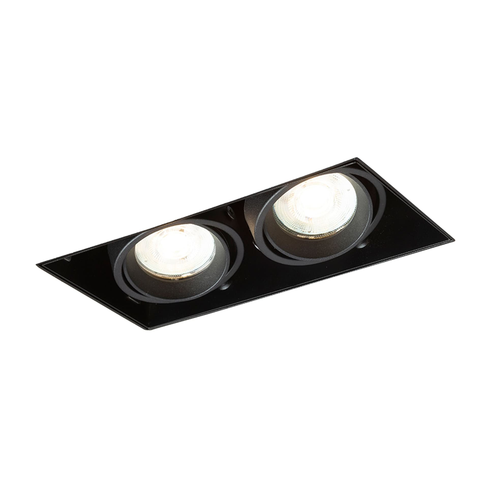 RENDL Electra II GU10 negru, 230V, LED GU10 8W, fără ramă