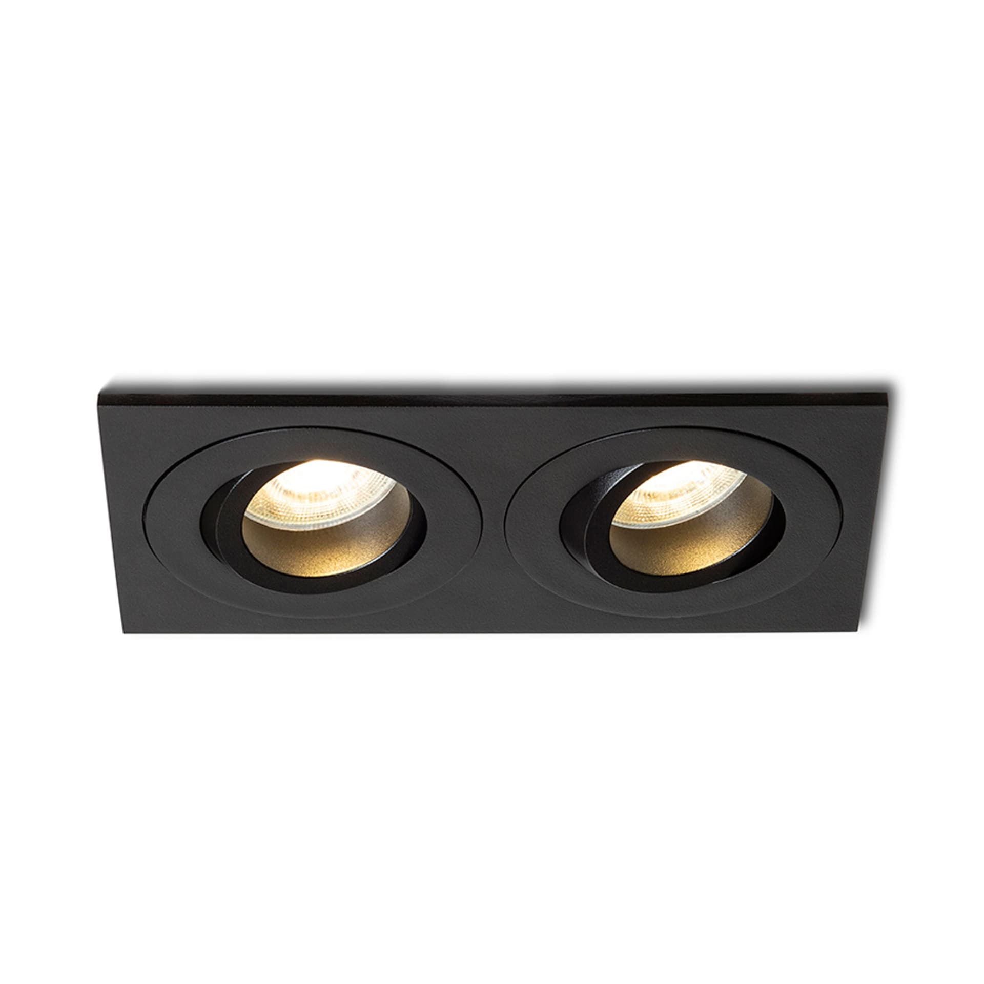 Spot încastrat negru 230V LED GU10 9W IP65 Rendl Galo II