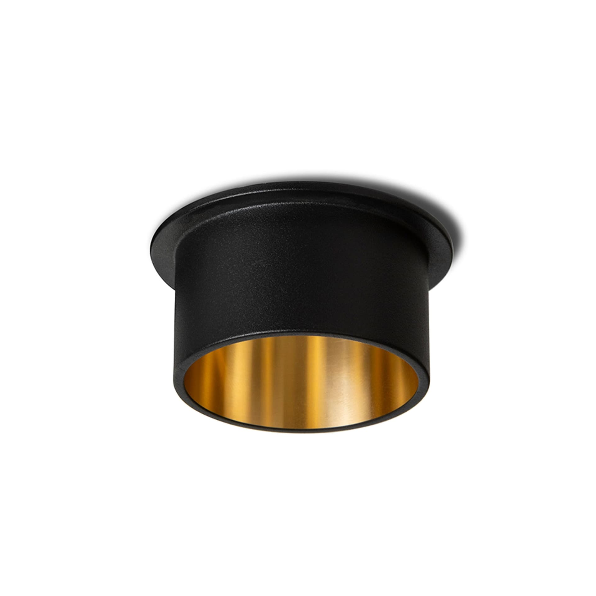 Spot încastrat Rendl Orta, negru/auriu, LED GU10 9W, 230V