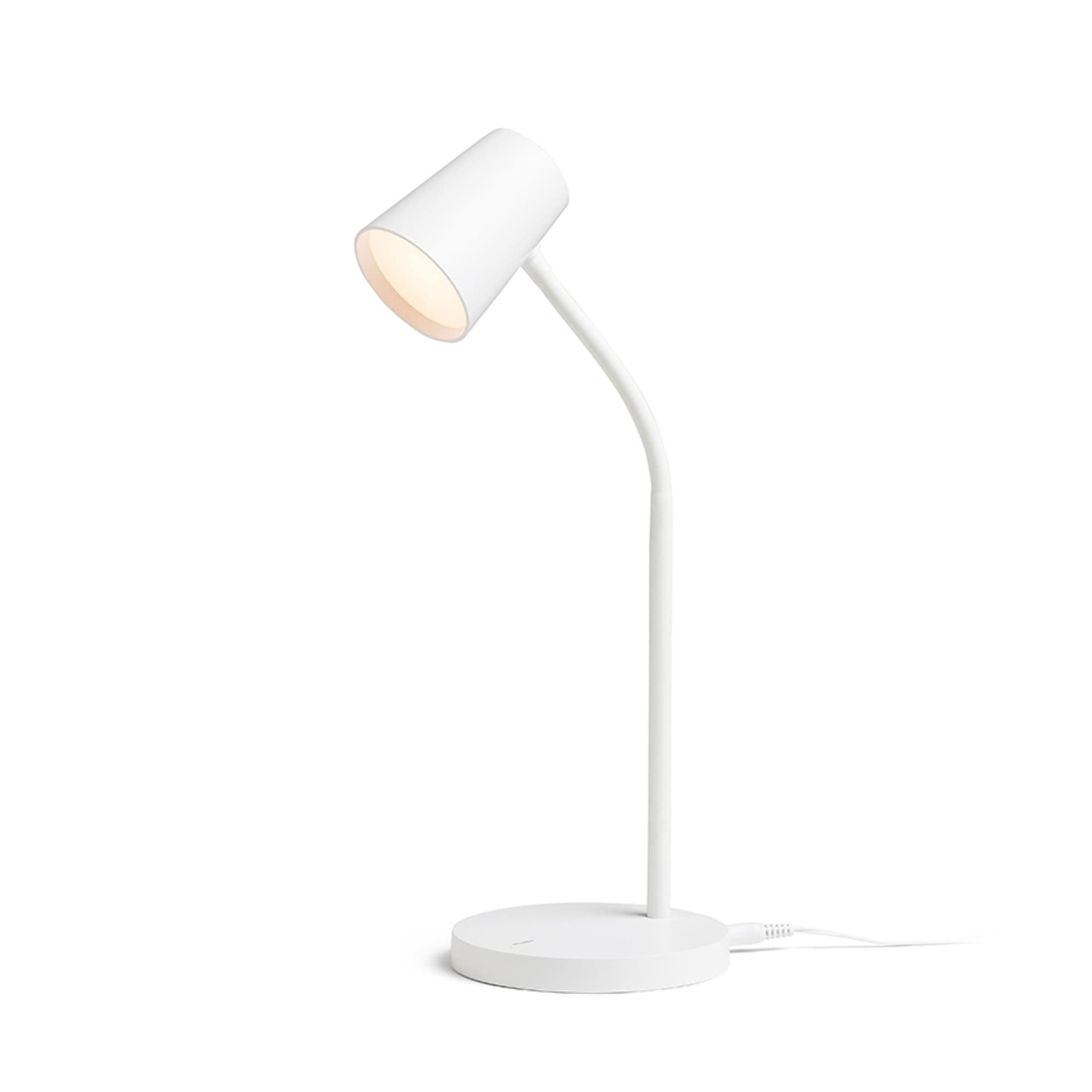 Lampă de masă Rendl Verina albă LED 4,5W 3000K 230V 100°