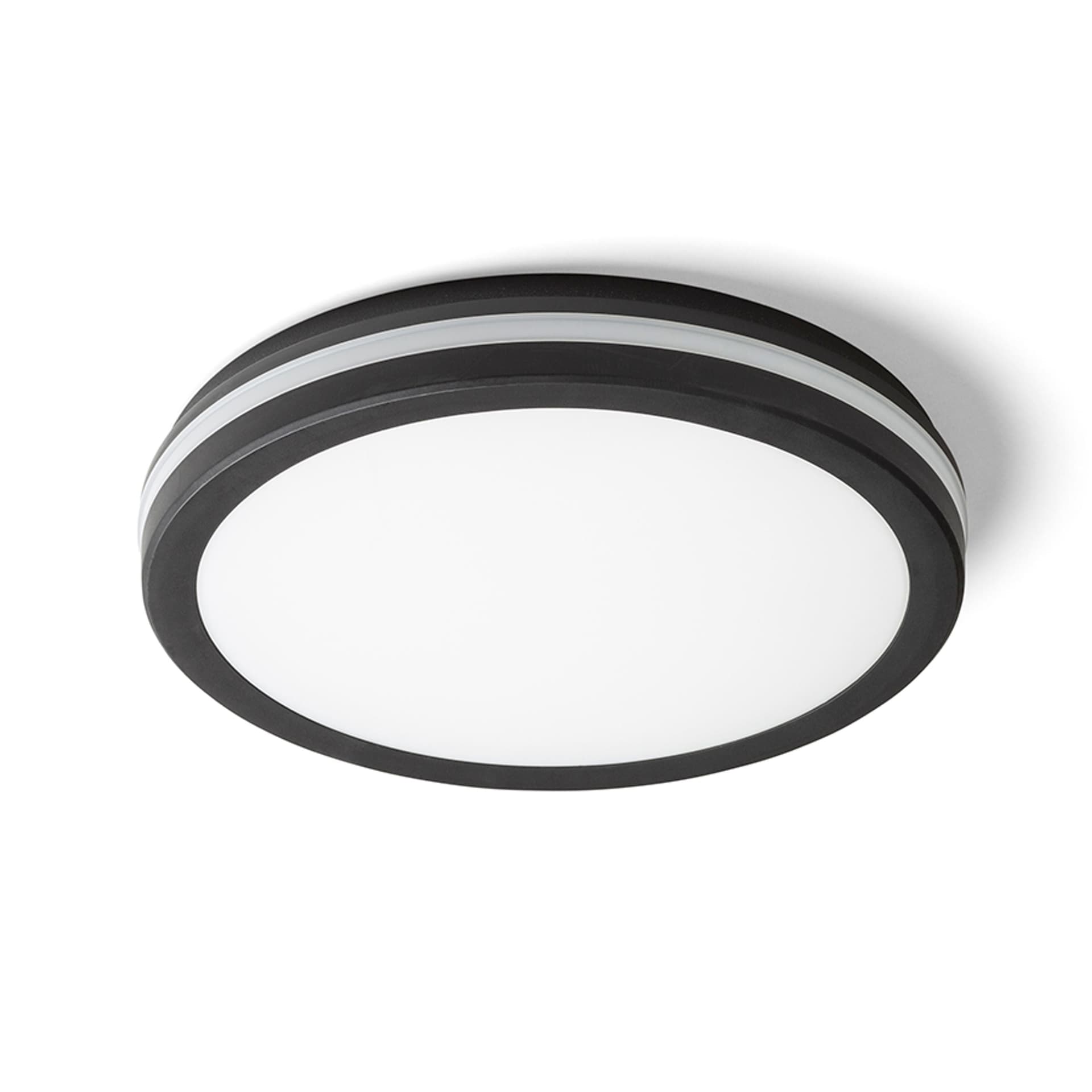 RENDL SONO 30 aplicat pe suprafață, negru, LED 30W, IP65, 3000K/4000K/6000K