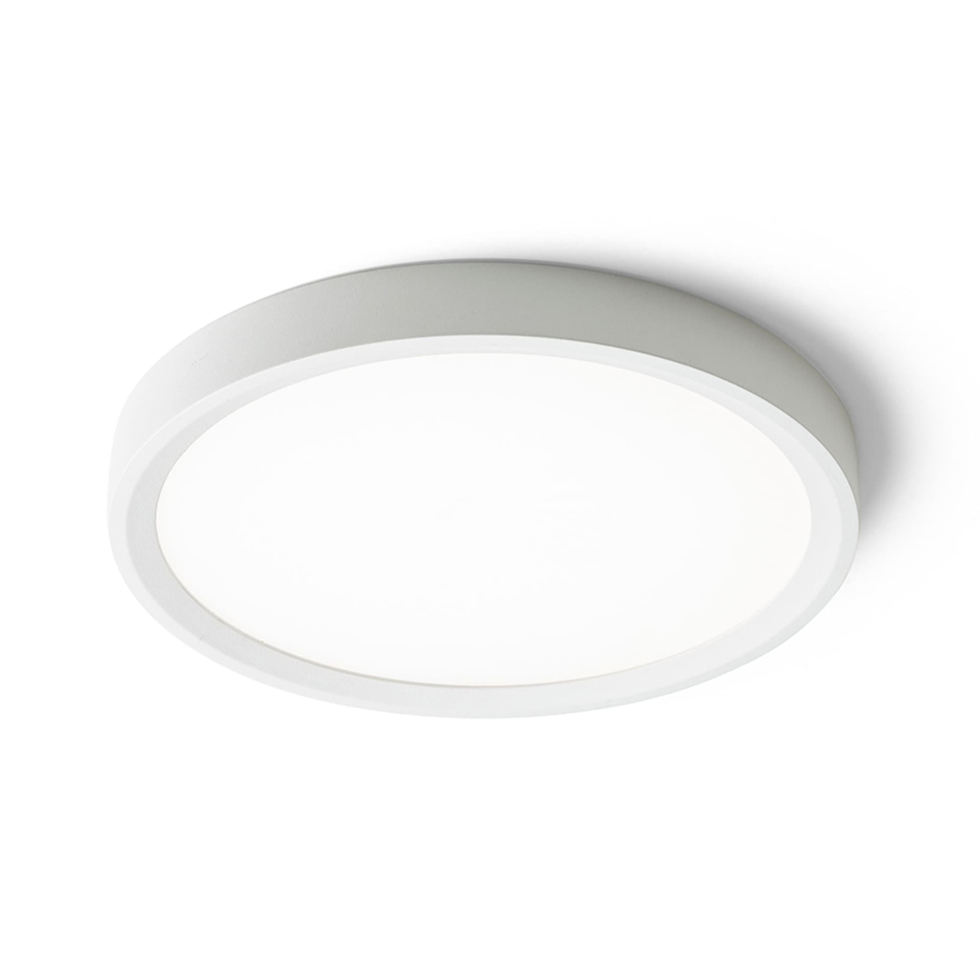Plafonieră LED Rendl albă, 18W, lumină caldă