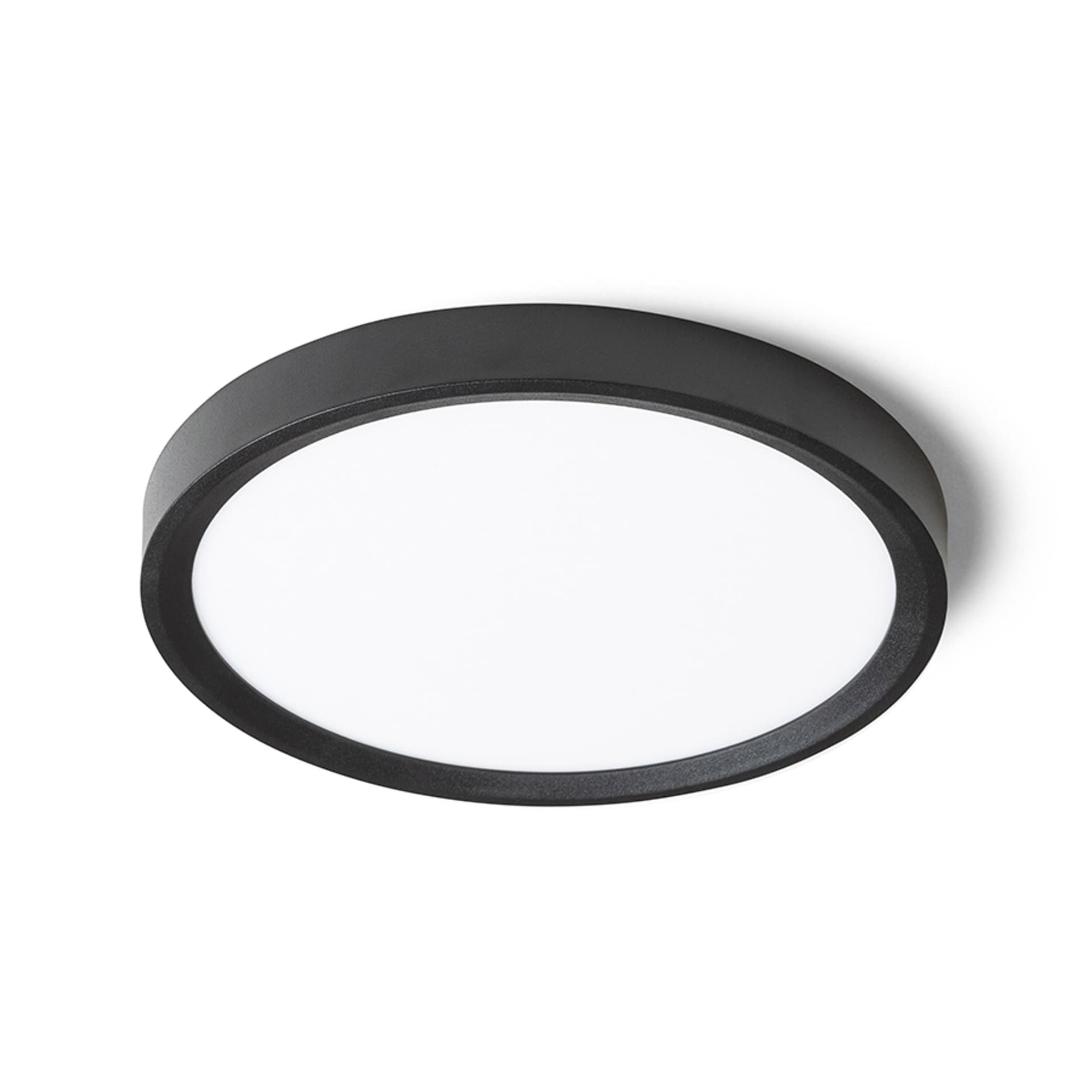 Aplică Rendl Lana 23, neagră, plastic, LED 18 W, 3000/4000/6000 K