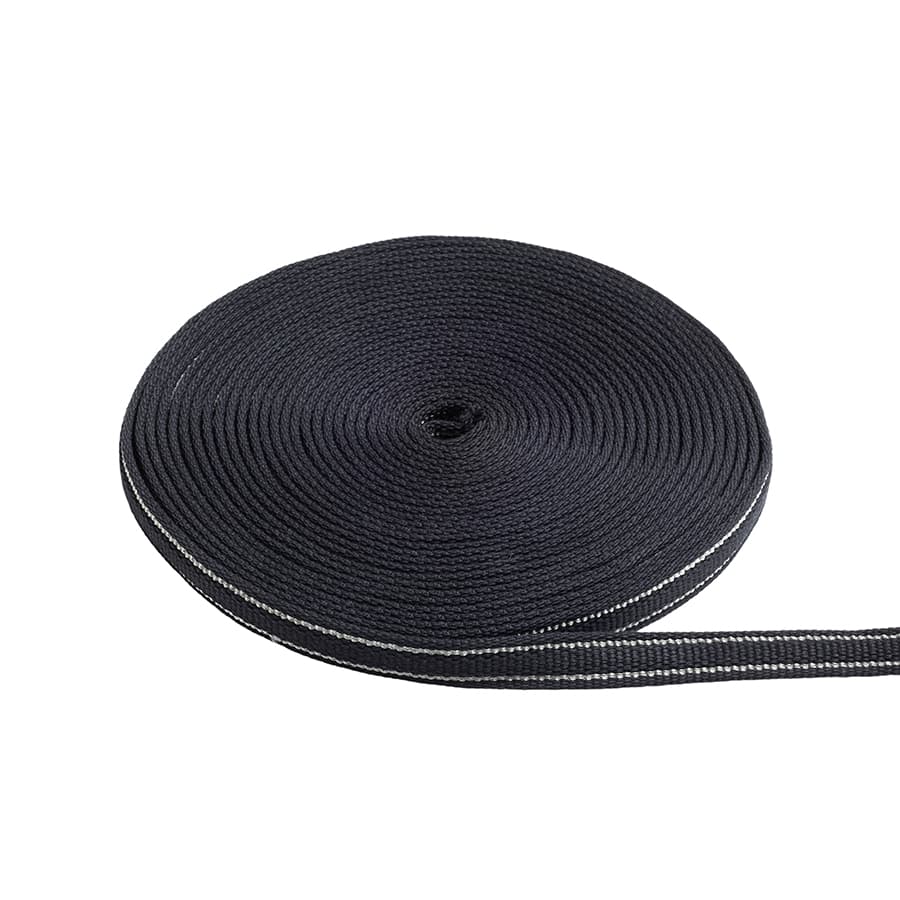 RENDL WAVE 10m centură de stofă negru 24V