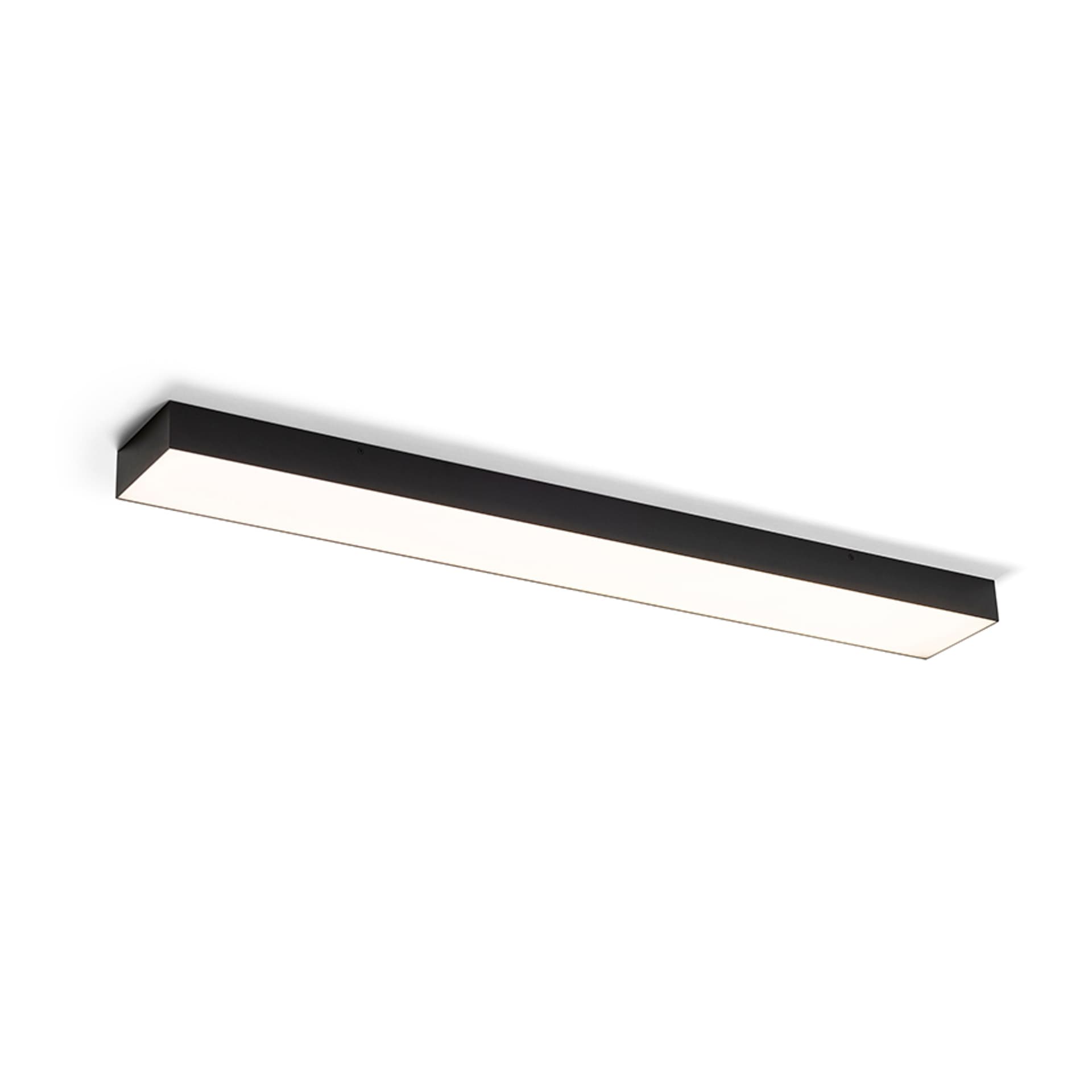 Rendl Larisa 115x15, LED 60W, 3000K, negru, tavan, 230V