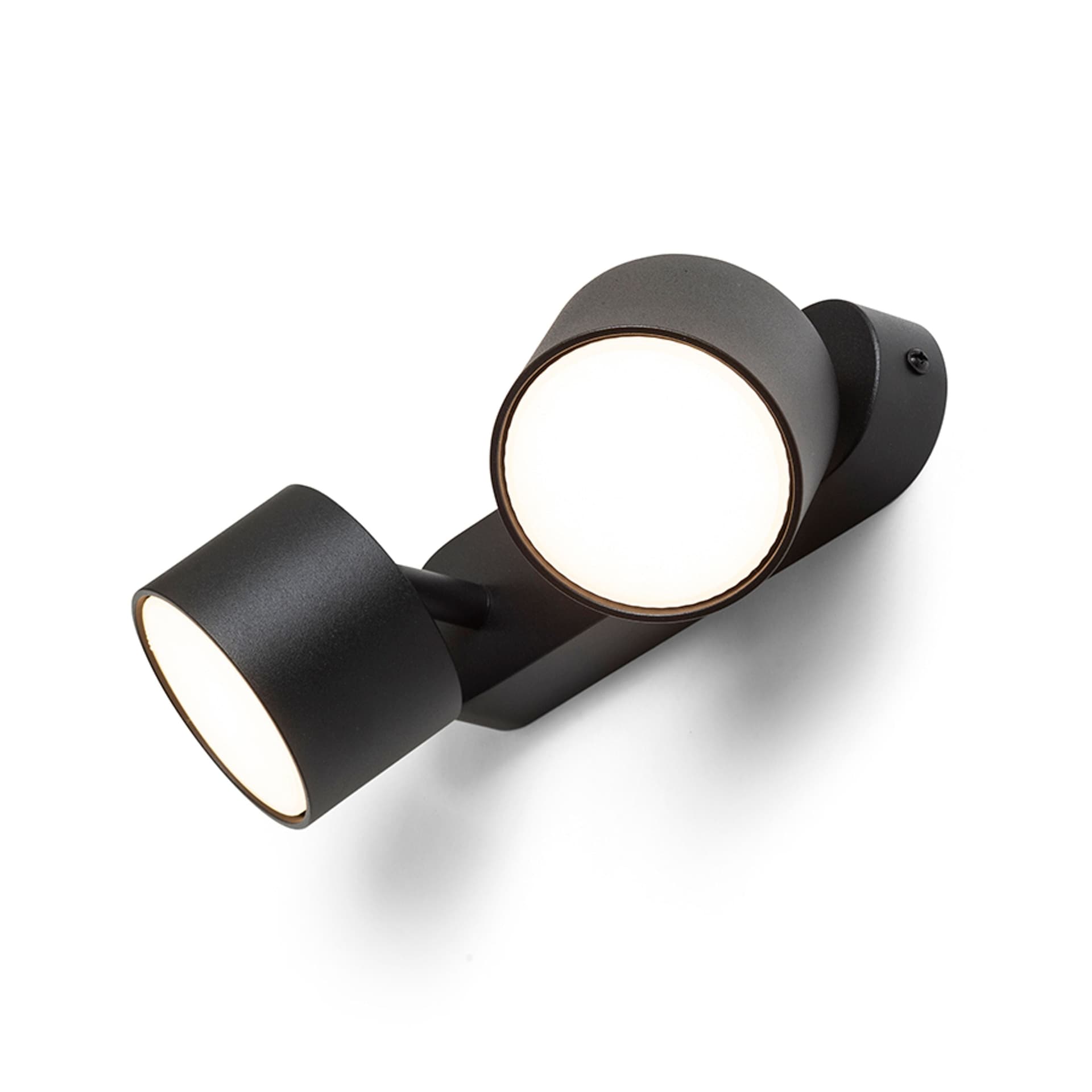 Corp de iluminat aplicat PIXEL II negru 230V LED GX53 2x7W