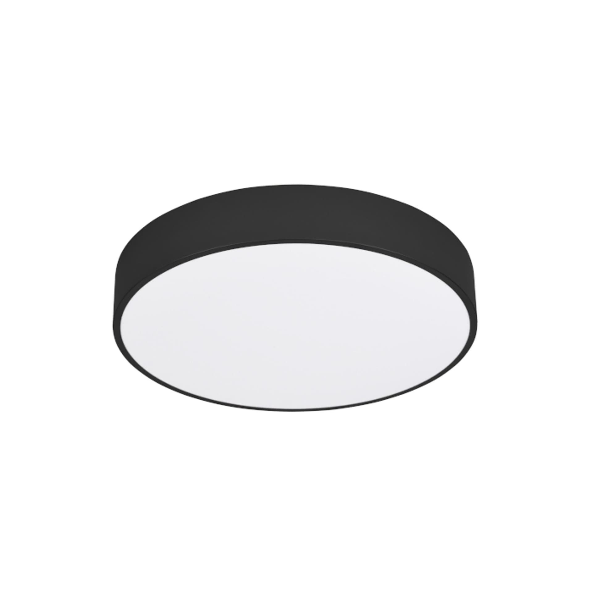 Plafonieră LED Rendl Larisa R 30, negru, 30W, 230V, dimabilă, 3000K/4000K/6500K