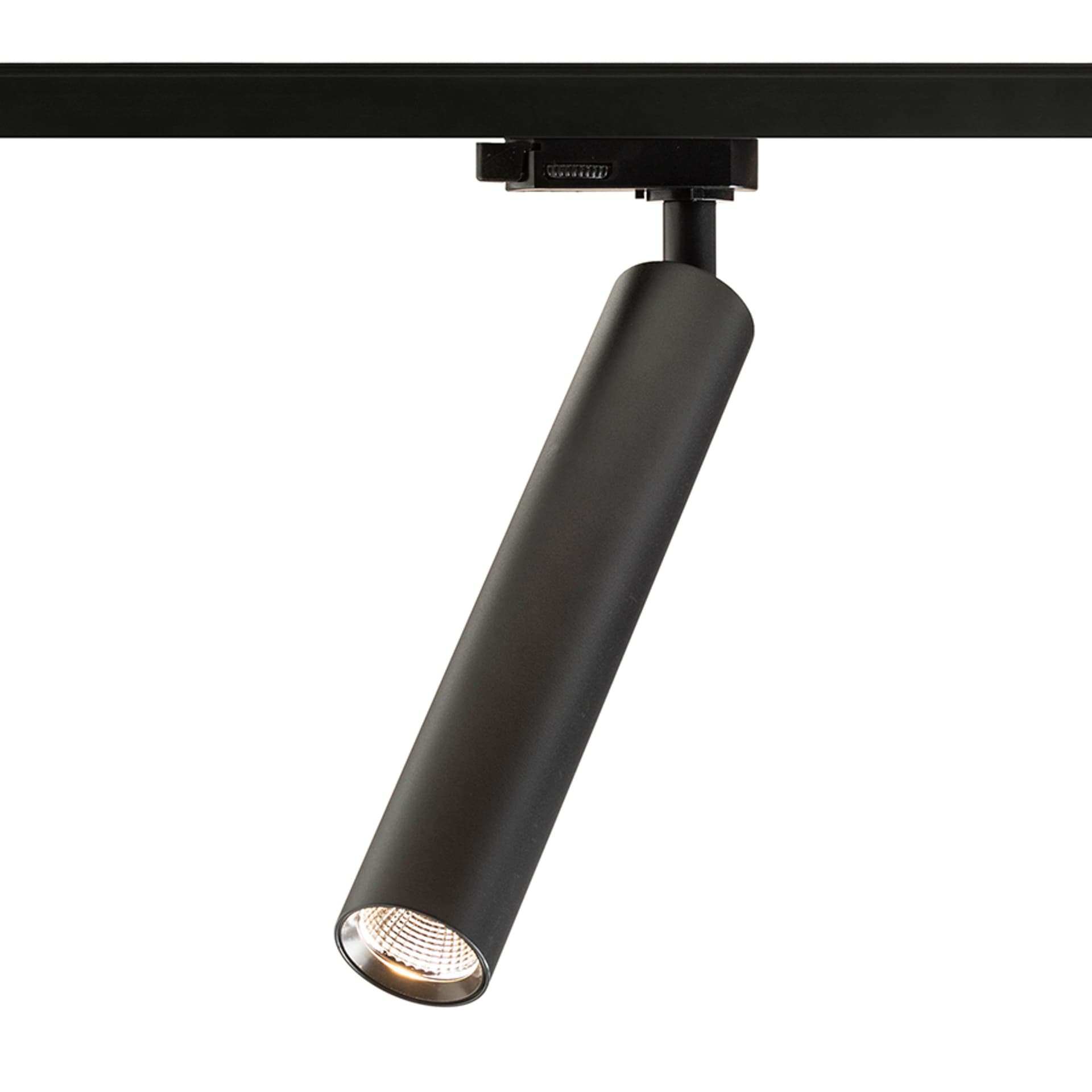 Spot pentru șină Rendl, negru, LED 6W, lumină caldă
