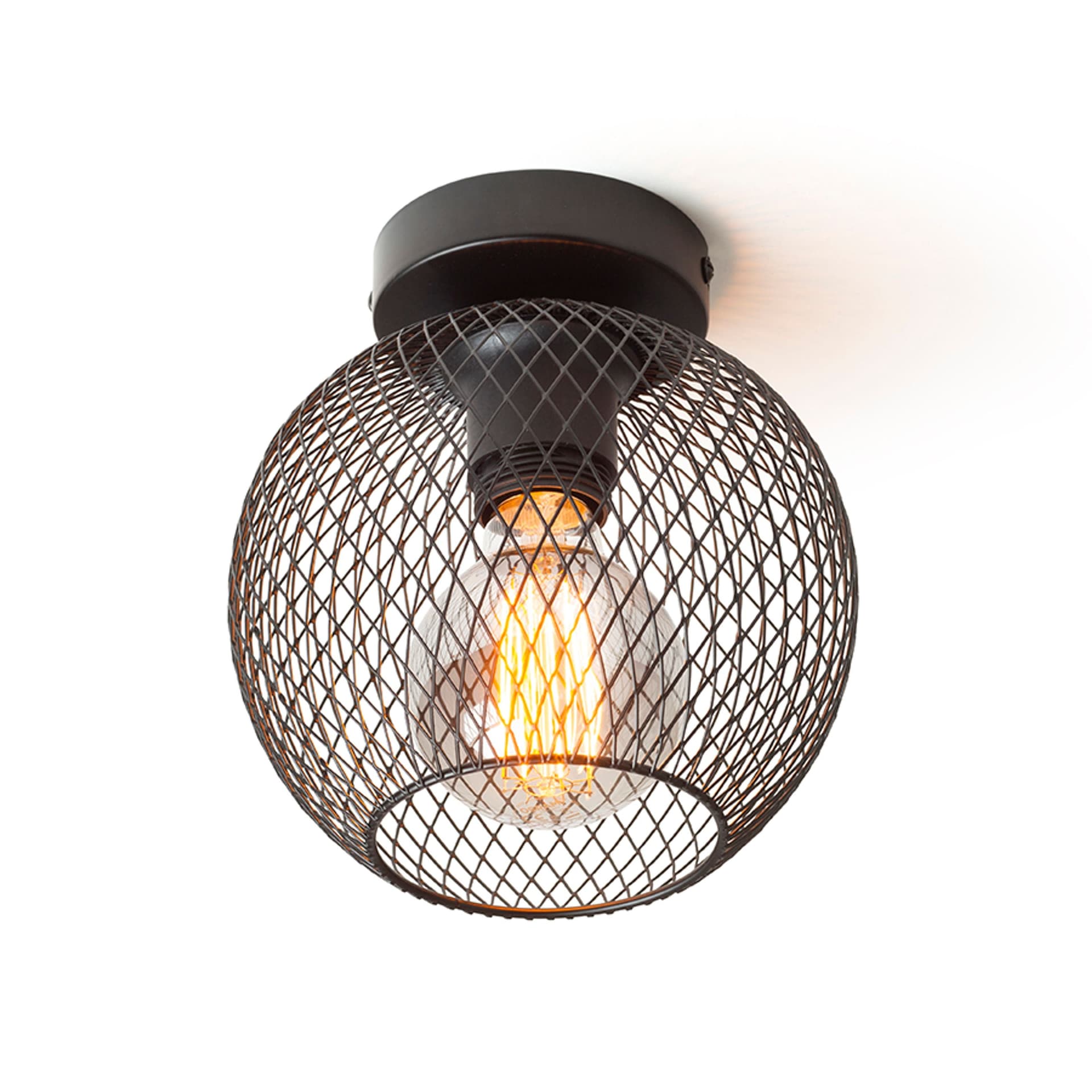 Corp de tavan Rendl Cosir 18, negru, LED 11W, soclu E27, 230V