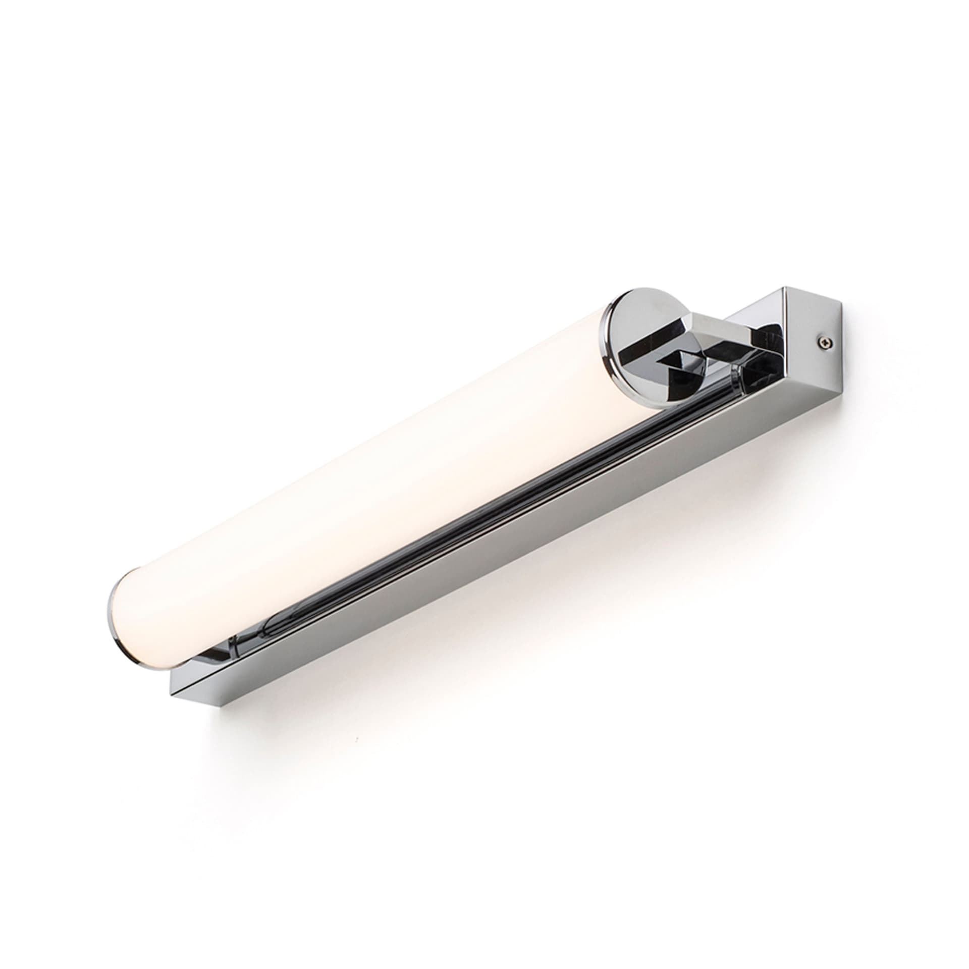 Aplică de perete Rendl Rocca 60, crom, LED 18W, IP44, 3000K