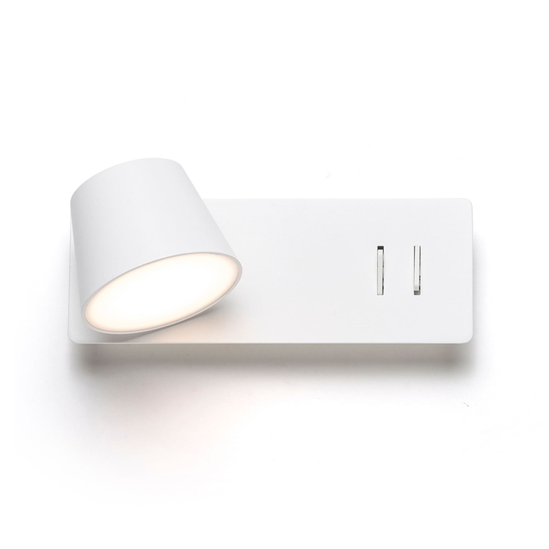 Aplică de perete Rendl Amadeus, alb, LED 4+6W, 3000K, 230V