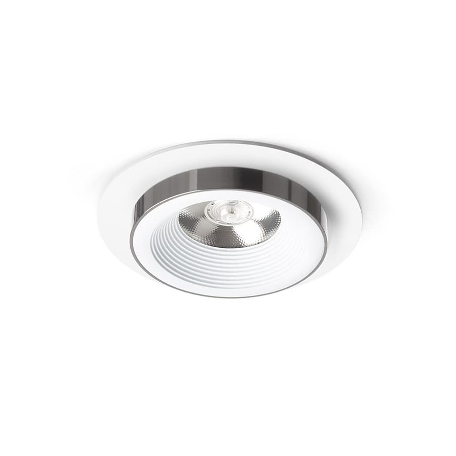 RENDL SHARM R I încastrat alb crom negru 230V LED 10W 24° 3000K