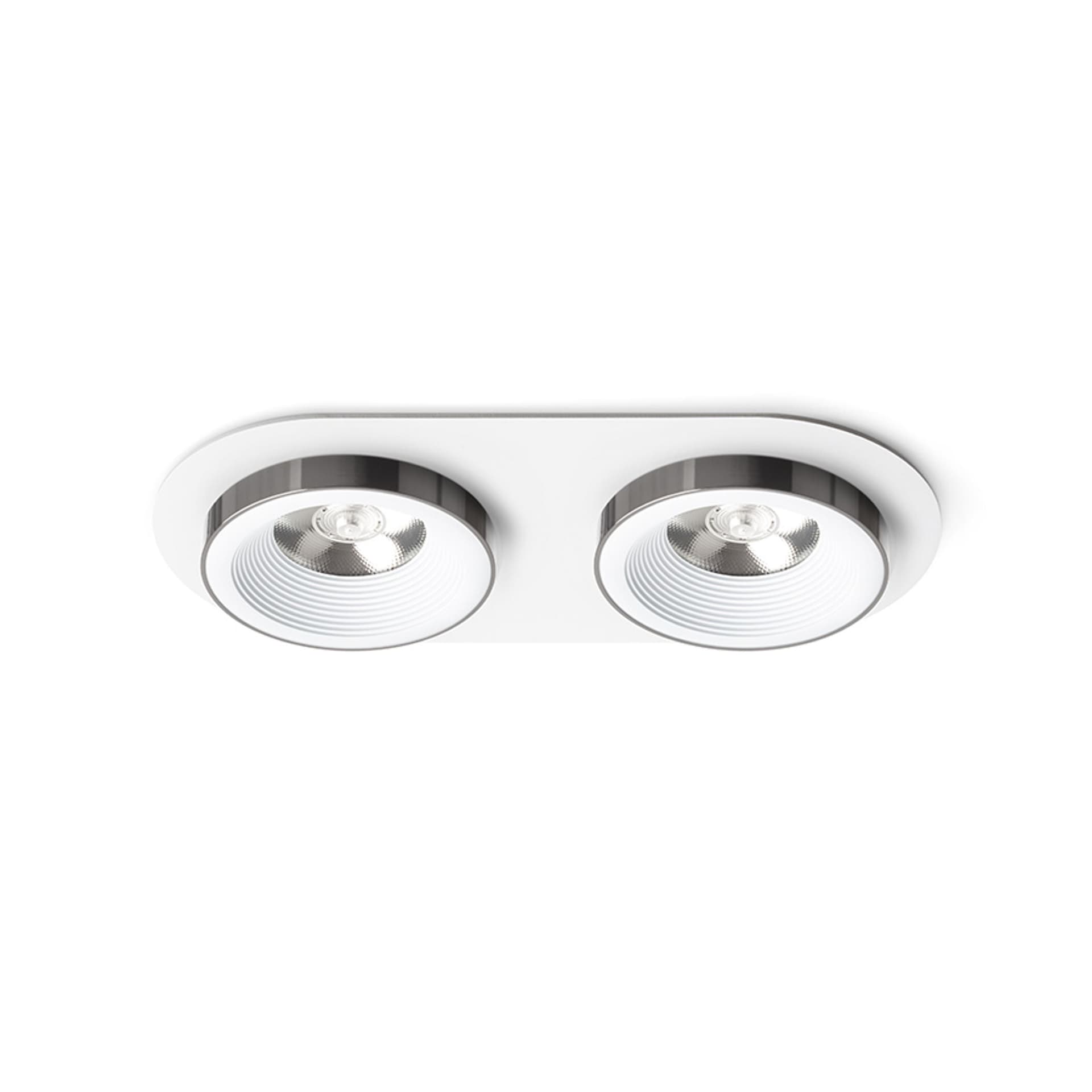 Spot încastrat Rendl SHARM R II alb/crom/negru LED 2x10W 3000K 230V
