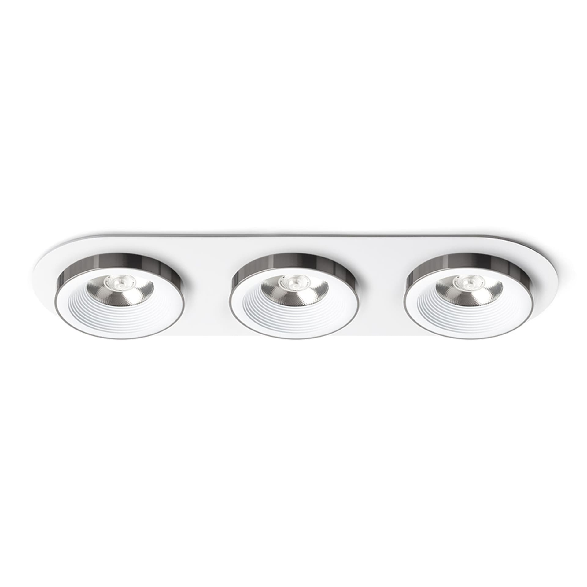 Spot încastrat Rendl Sharm R III alb/crom/negru 3x10W 3000K 24° 230V