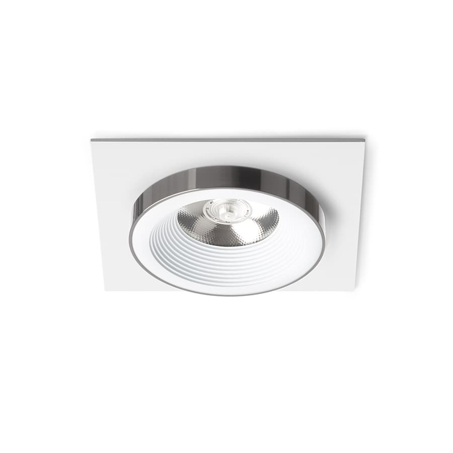 RENDL SHARM SQ I încastrat alb crom negru 230V LED 10W 24° 3000K
