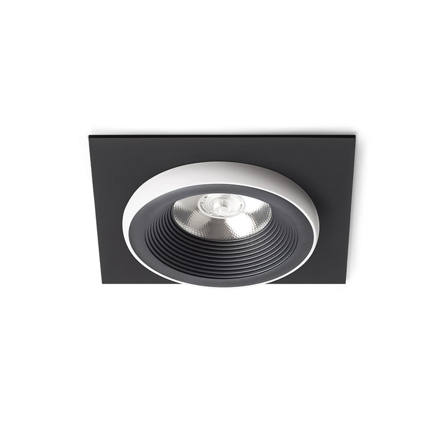 RENDL SHARM SQ I încastrat negru/alb 230V LED 10W 24° 3000K
