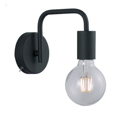 208070132 Aplică Diallo 1xMax.42W E27 Negru mat