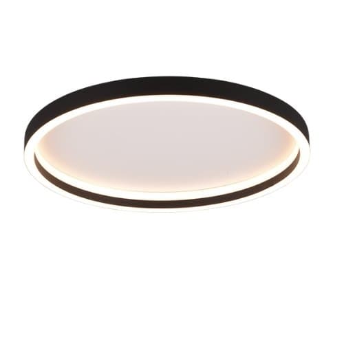 R64502132 Plaf Rotonda 20W LED 2600lm 3000K Negru mat