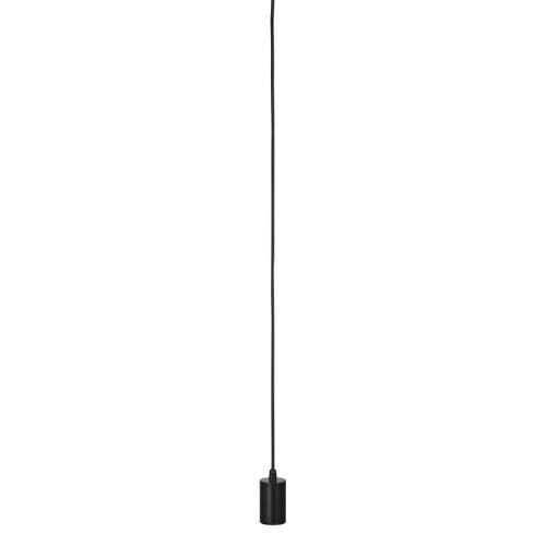 132690 Cablu suspendare Fitu 1xMax.60W E27 Negru