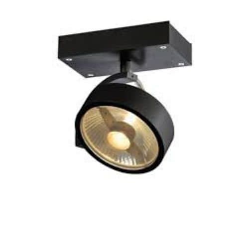 1000702 Spot Kalu 1xMax.75W GU10 Negru