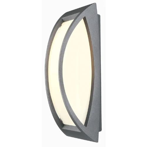 Aplica exterior SLV Meridian Box 2, antracit, E27, IP54