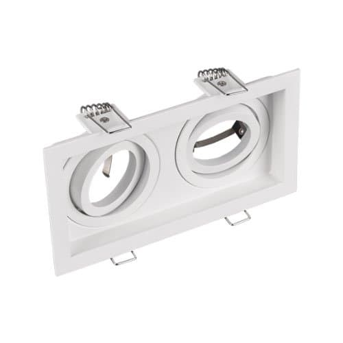 651600231 Spot Kenai 2xMax.15W GU10 Alb mat