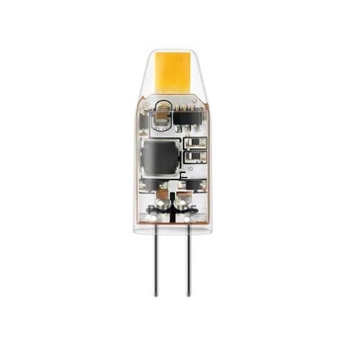 Capsulă LED Philips G4 micro, 10W, lumină caldă 2700K